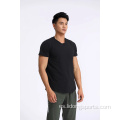 Men casual Sport Longline curva dobladina camiseta